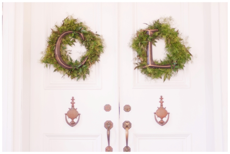 The Columns in Bolivar TN Wedding Venue Front Door Photo