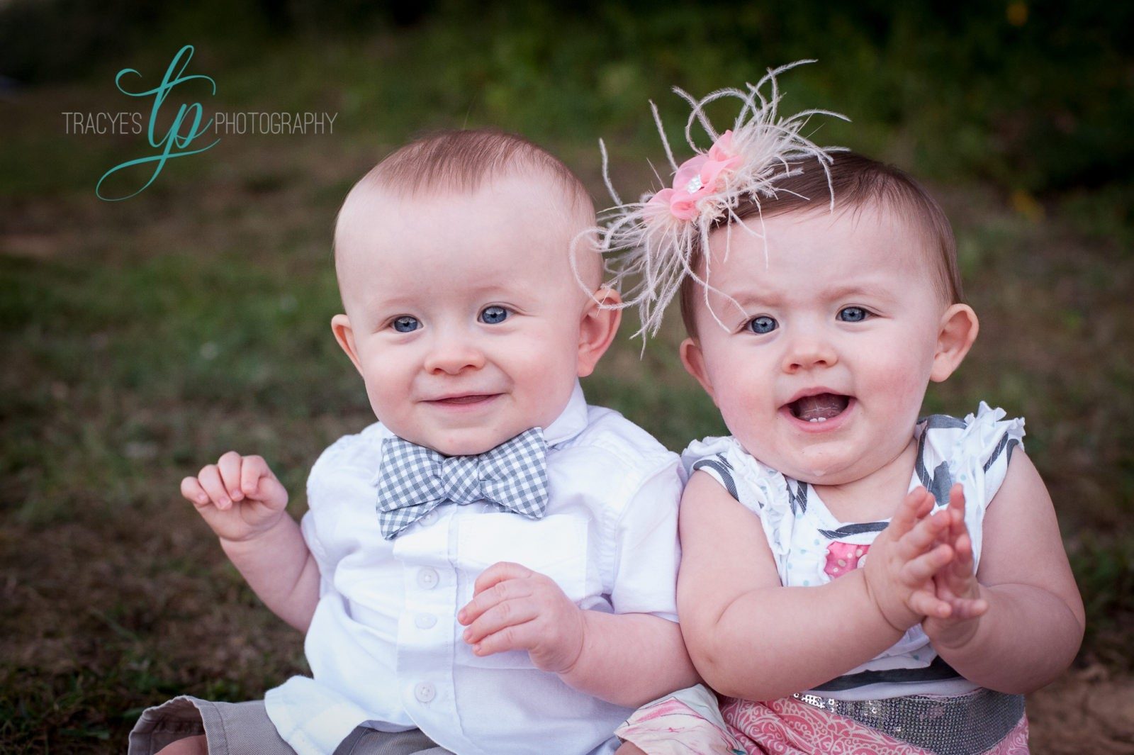 Marlar Twins 9 Months | Pugh Bourne Park | Tracye’s Photography