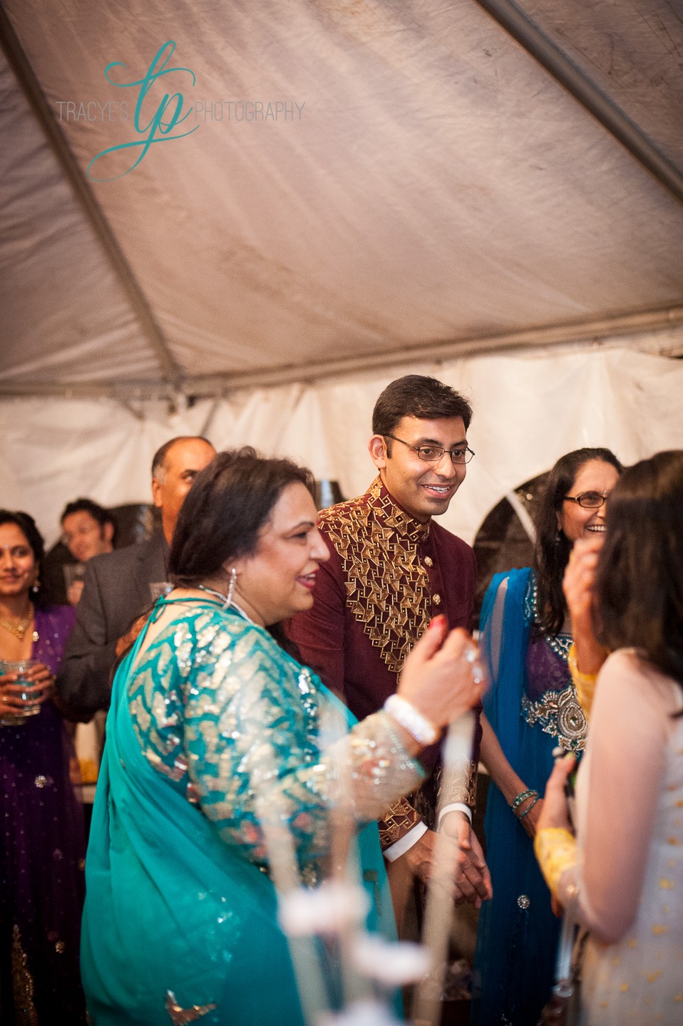 Wedding Henna groom and mom