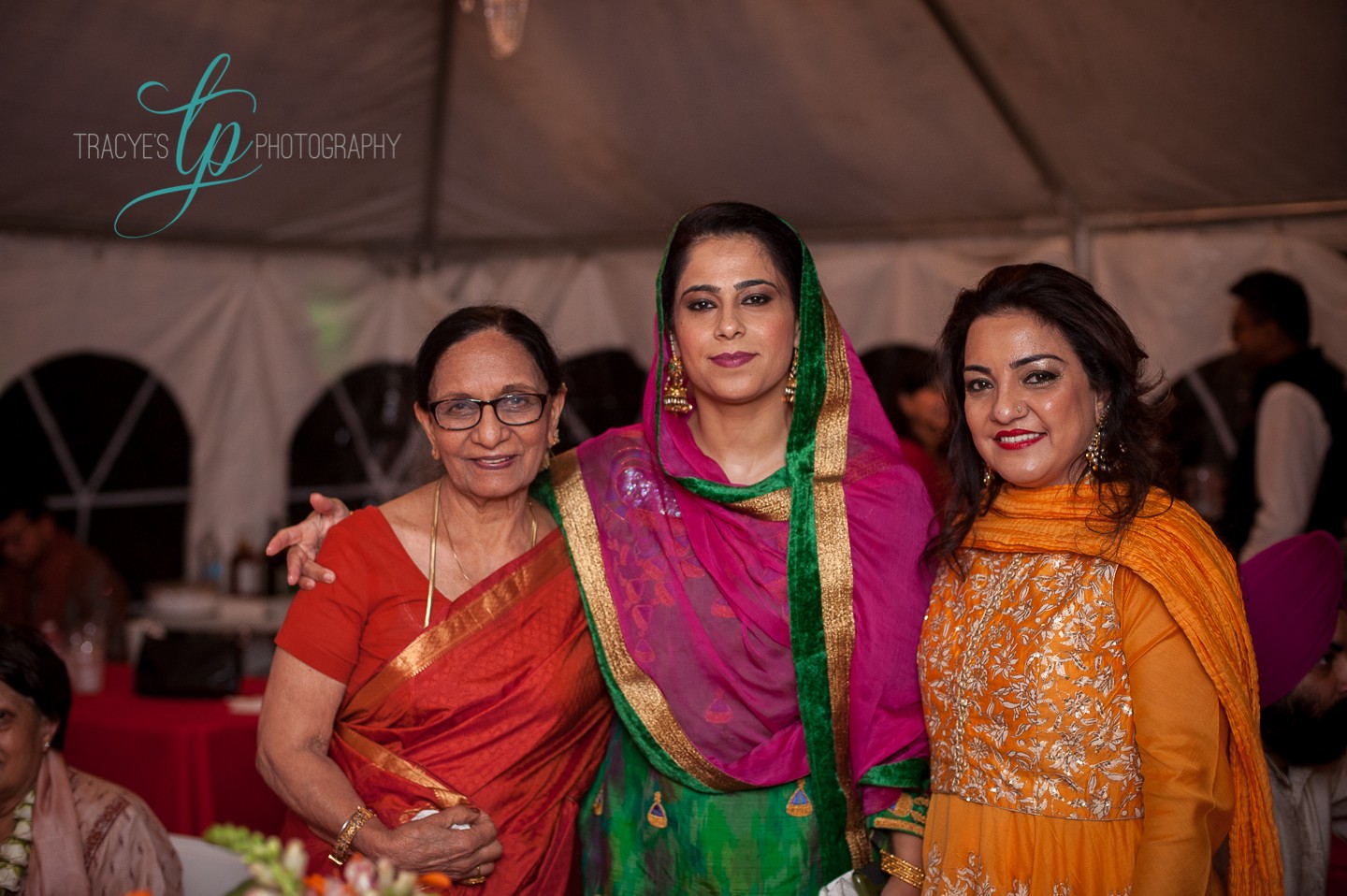 Wedding Henna ladies posing