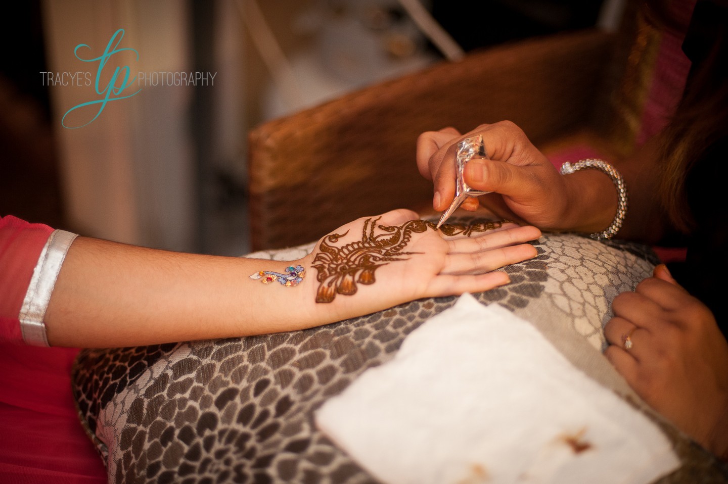 Wedding Henna henna on hand