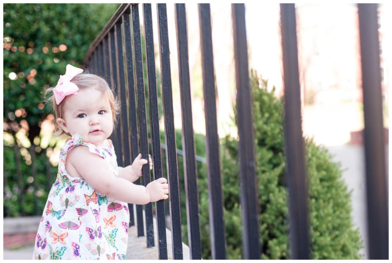 Allie 1 year | Lambuth Campus Jackson TN | Tracye’s Photography