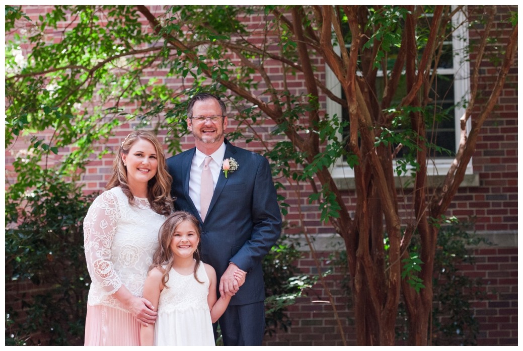 Lambuth Campus Wedding family