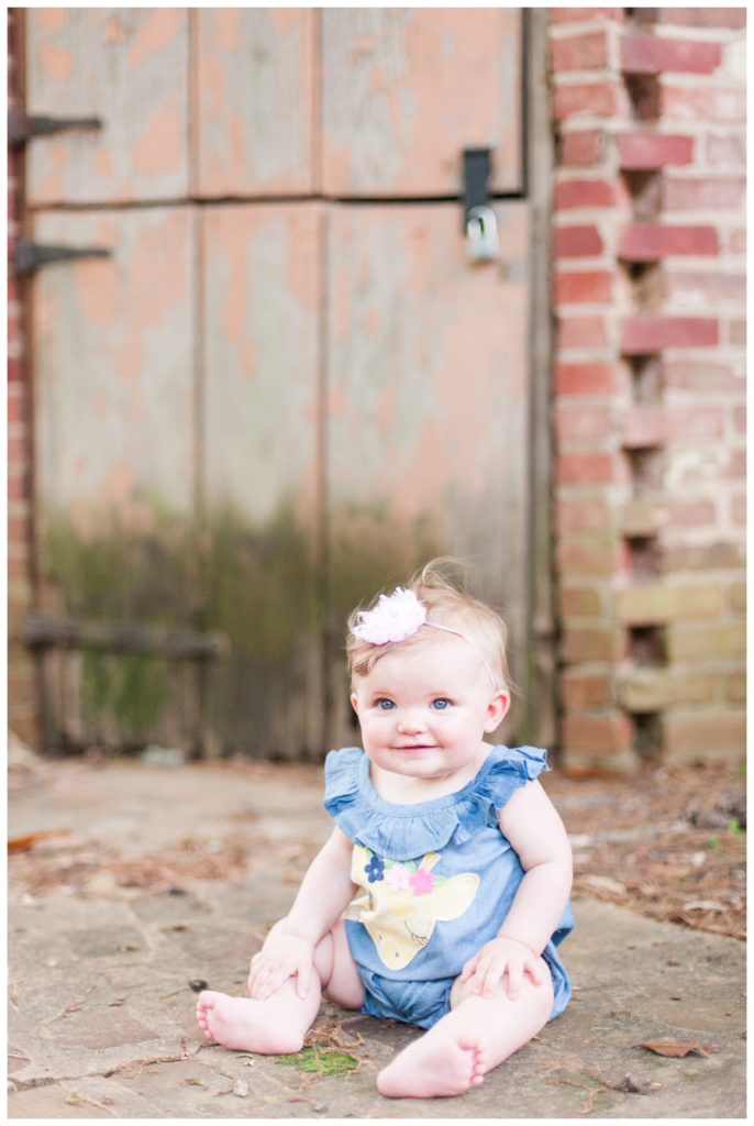 Little girl in Vann Gardens