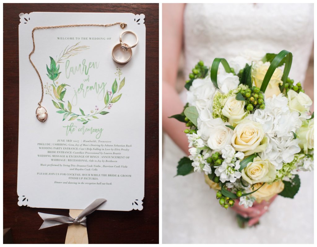 Twin Oaks Wedding bouquet and invitation Photos