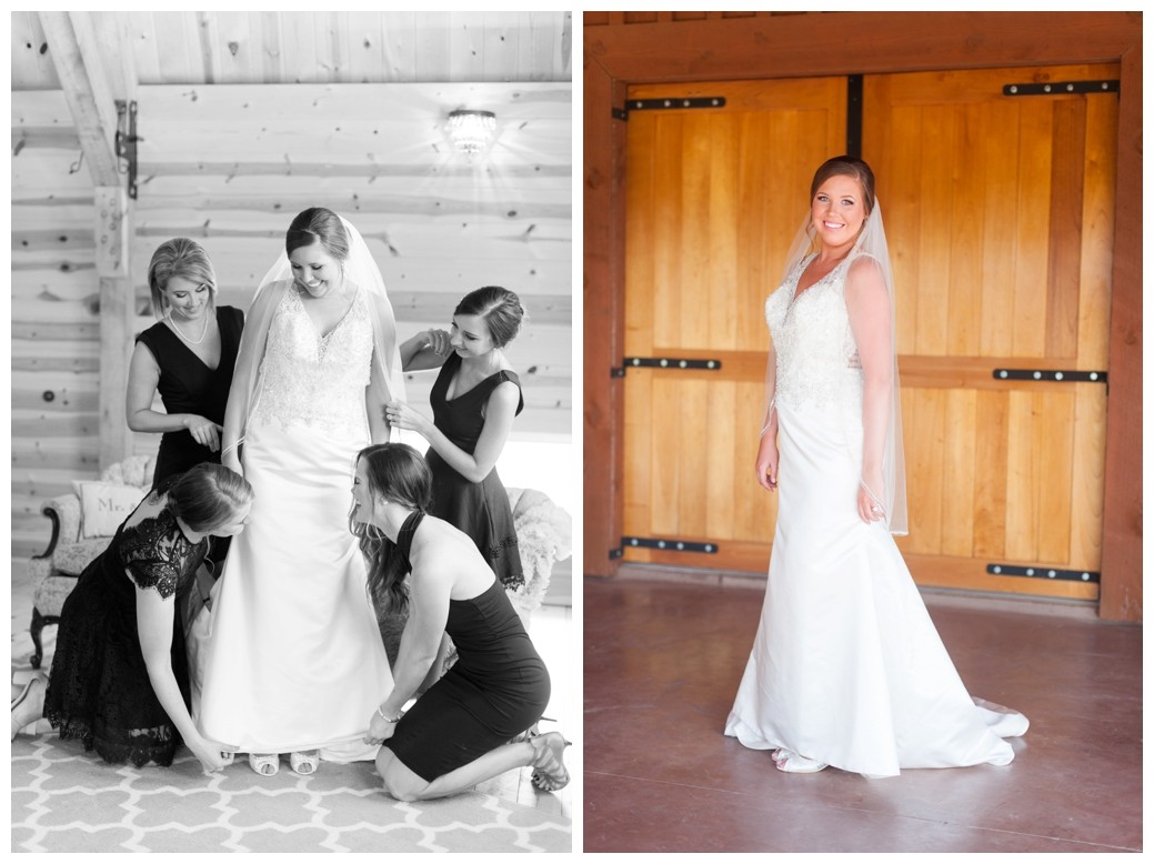 bride, sunflowers Tennessee wedding photography