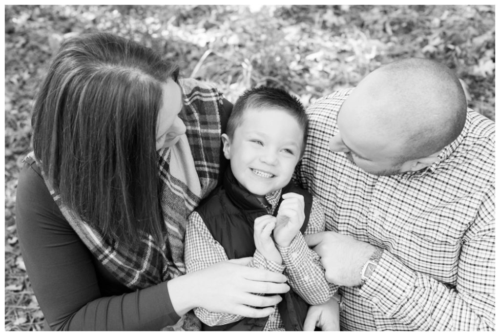 Fall Mini Sessions 2017 parents tickling boy