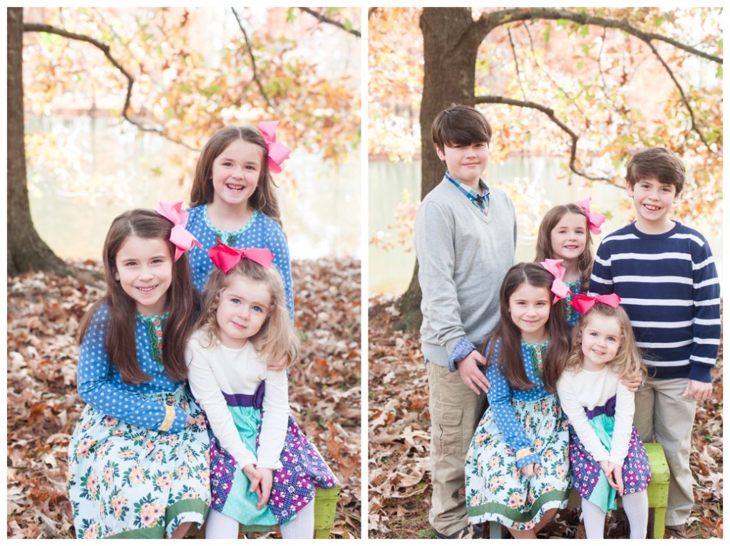 Fall Mini Sessions 2017 picture of girls and of 5 kids