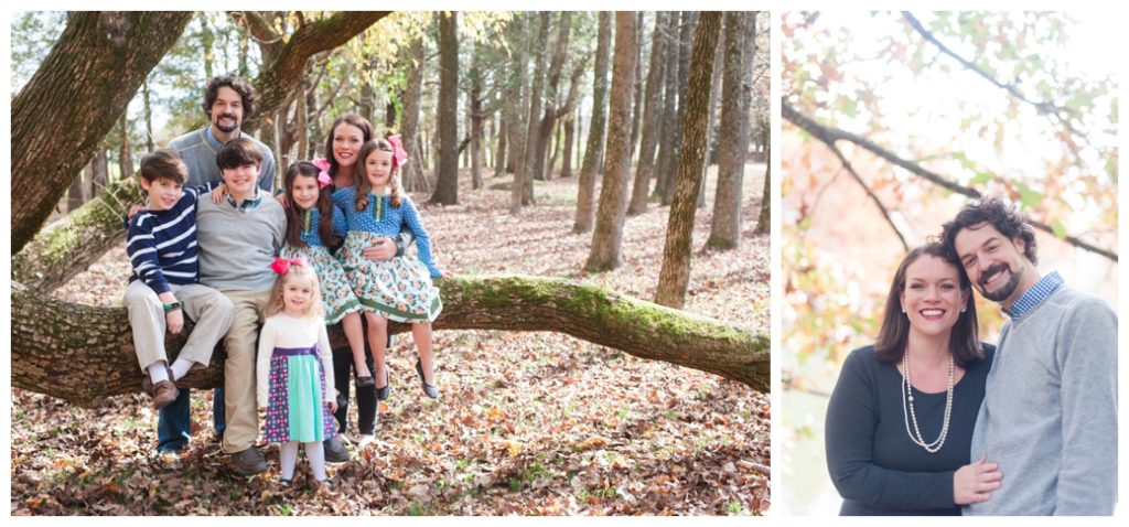 Fall Mini Sessions 2017 family of 7