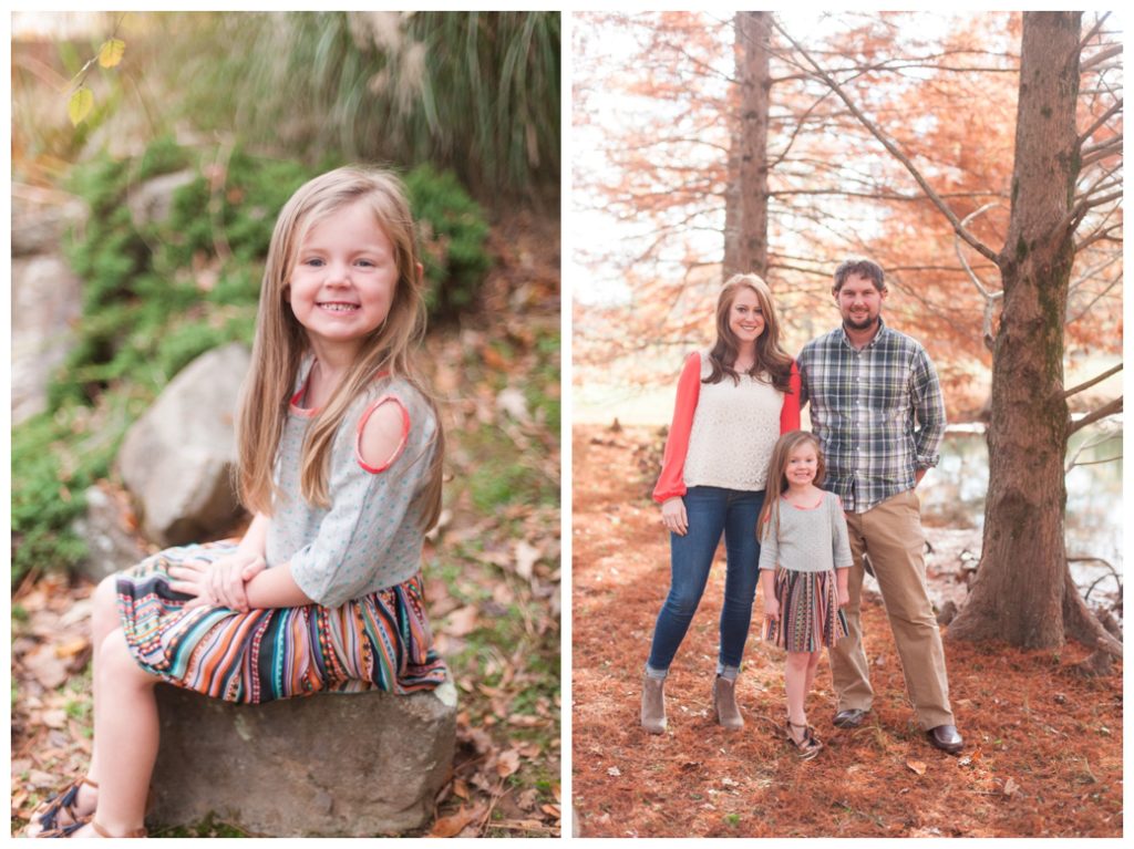 Fall Mini Sessions 2017 little girl and family picture