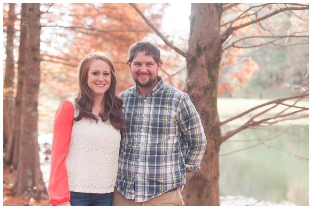 Fall Mini Sessions 2017 couple with red headed