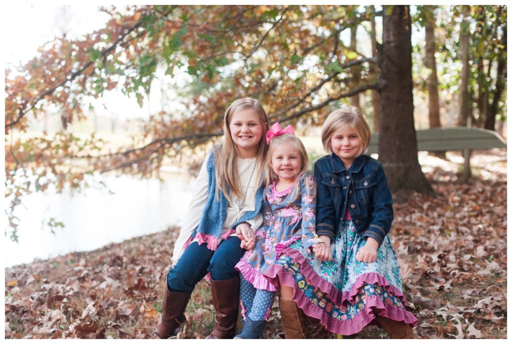 Fall Mini Sessions 2017 three girls