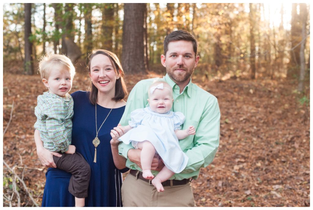 Fall Mini Sessions 2017 family with boy and girl