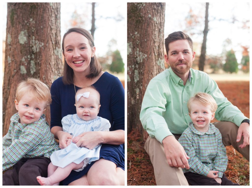 Fall Mini Sessions 2017 mom with boy and girl and dad with boy and girl