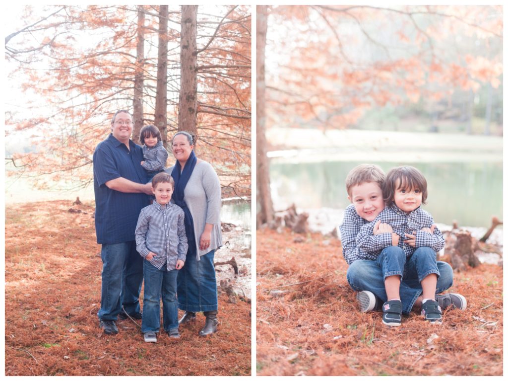 Fall Mini Sessions 2017 family and two boys