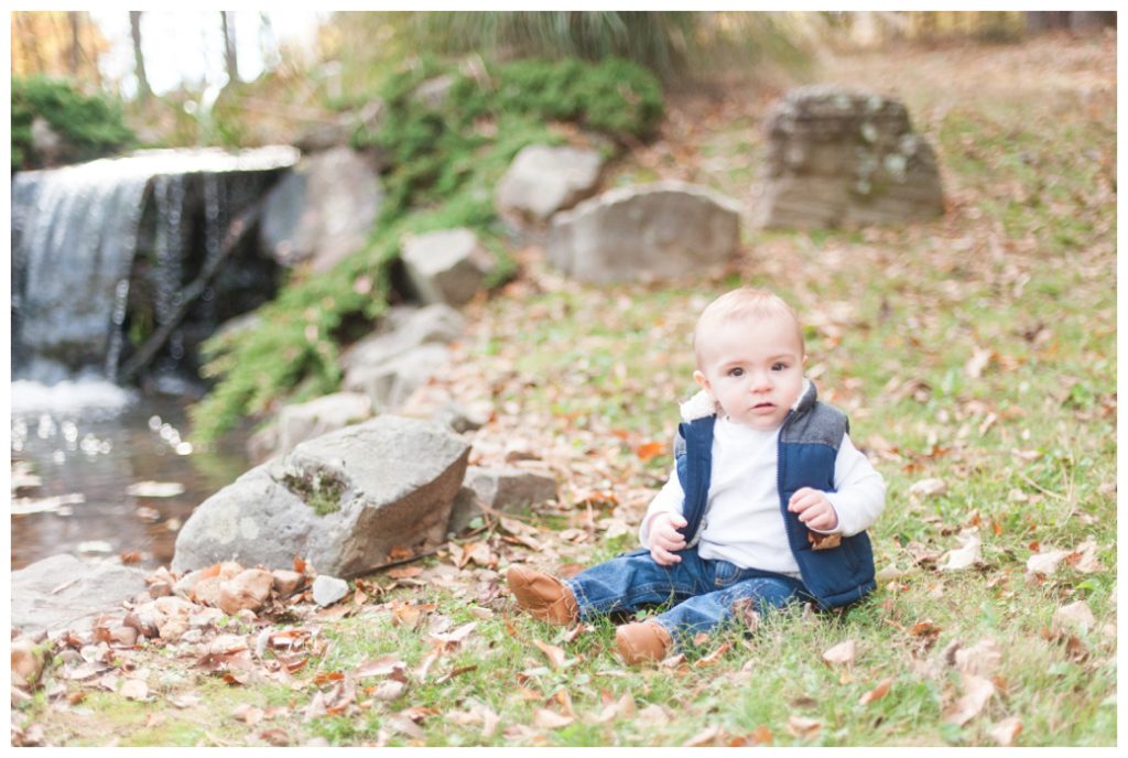 Fall Mini Sessions 2017 baby in vest