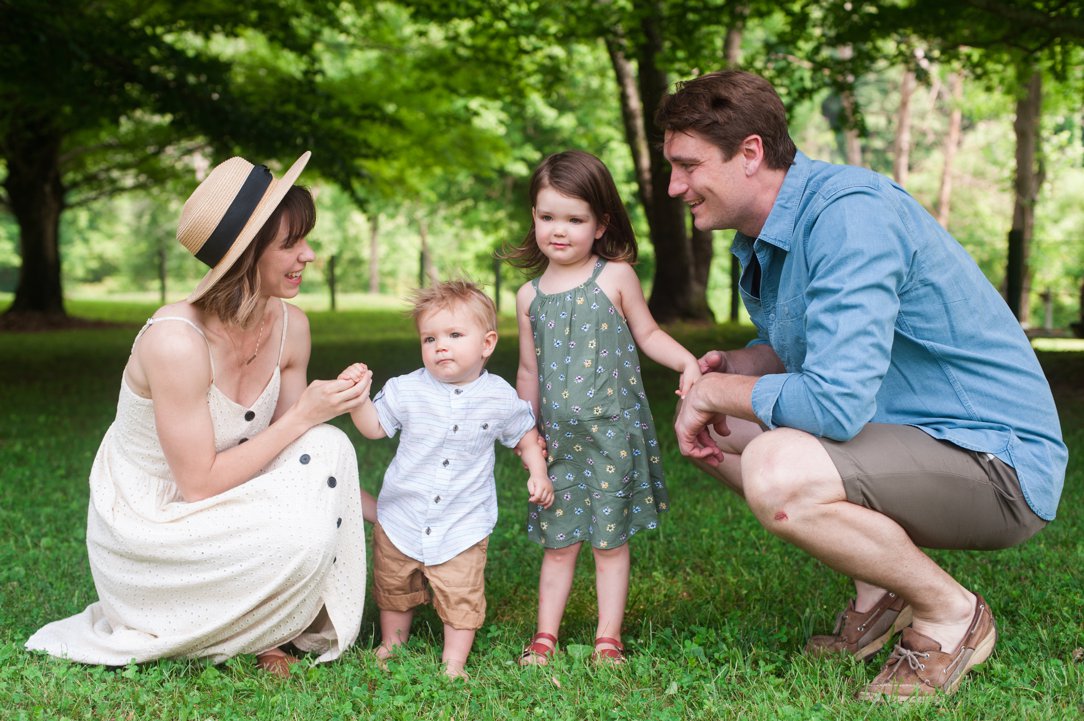 first birthday party family