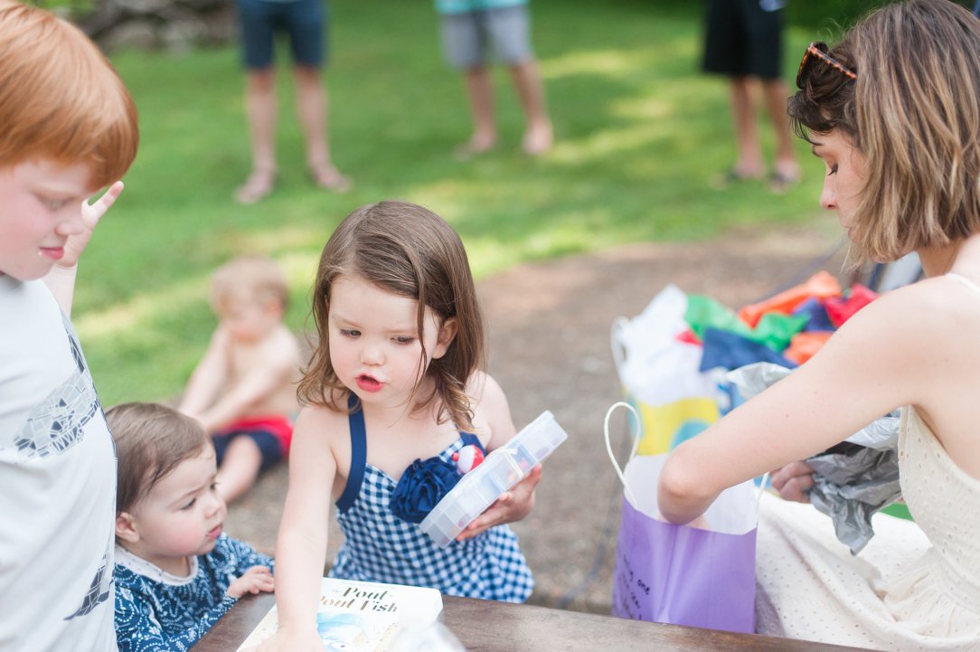 first birthday party sister and gifts