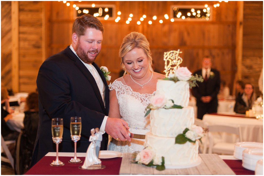 The Venue at Waddell Place cutting cake