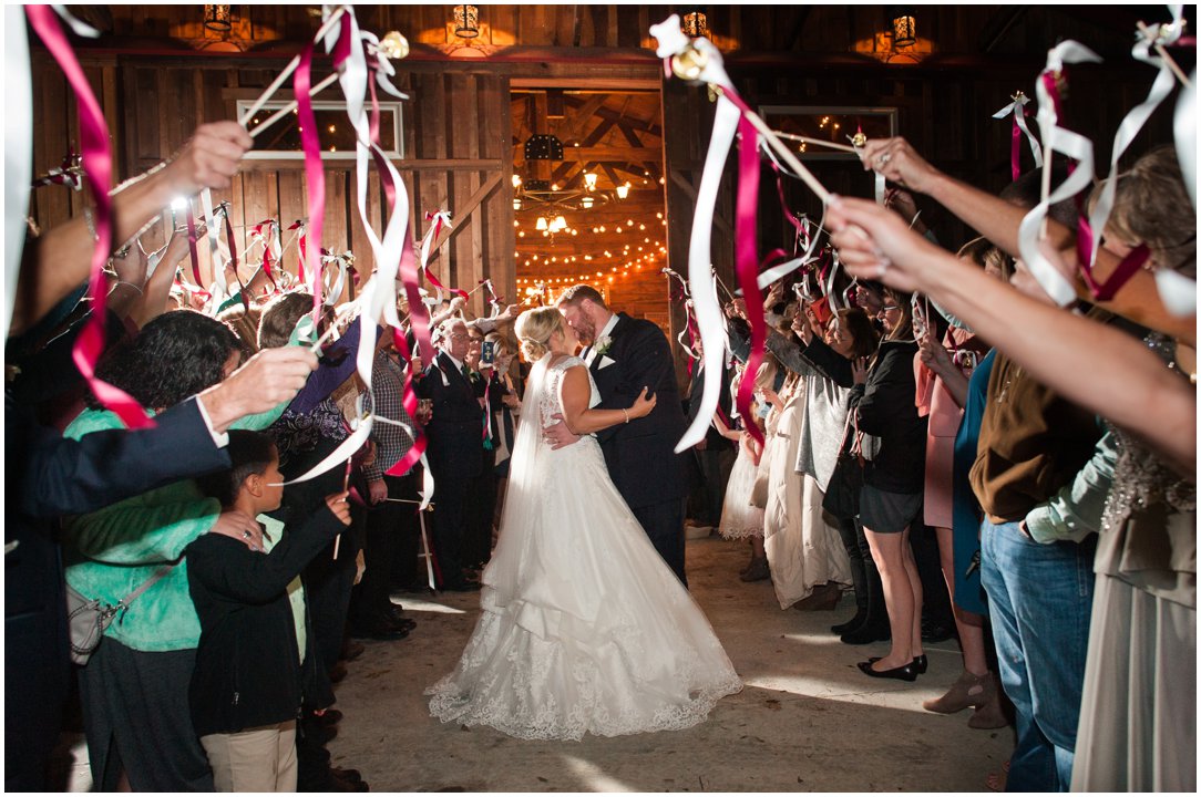 The Venue at Waddell Place ribbons leaving