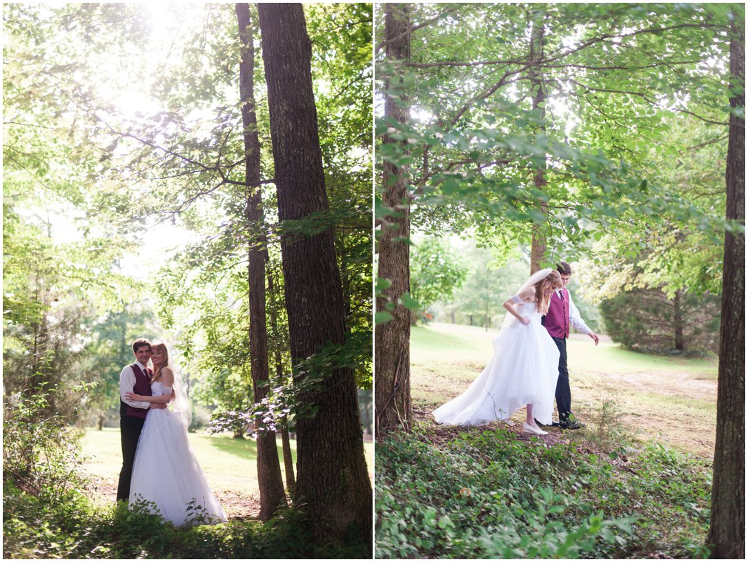  Summer lakeside Wedding woods 