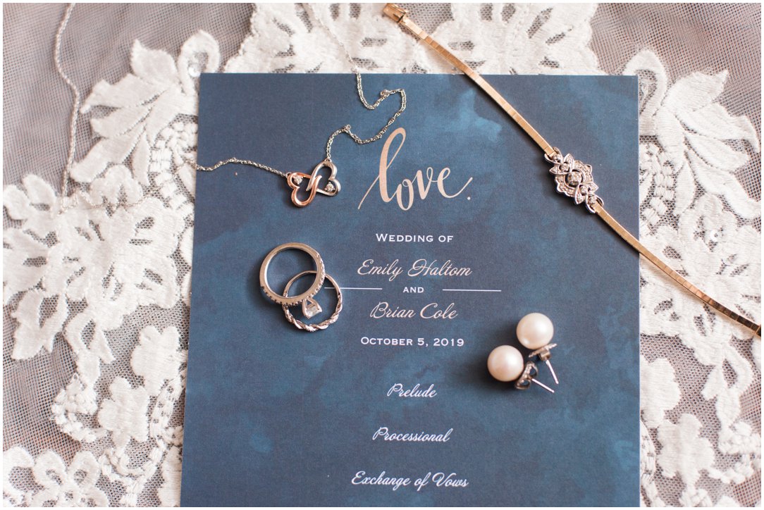 brides jewelry on program