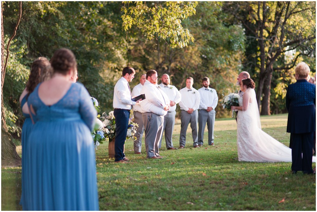 beginning of wedding ceremony