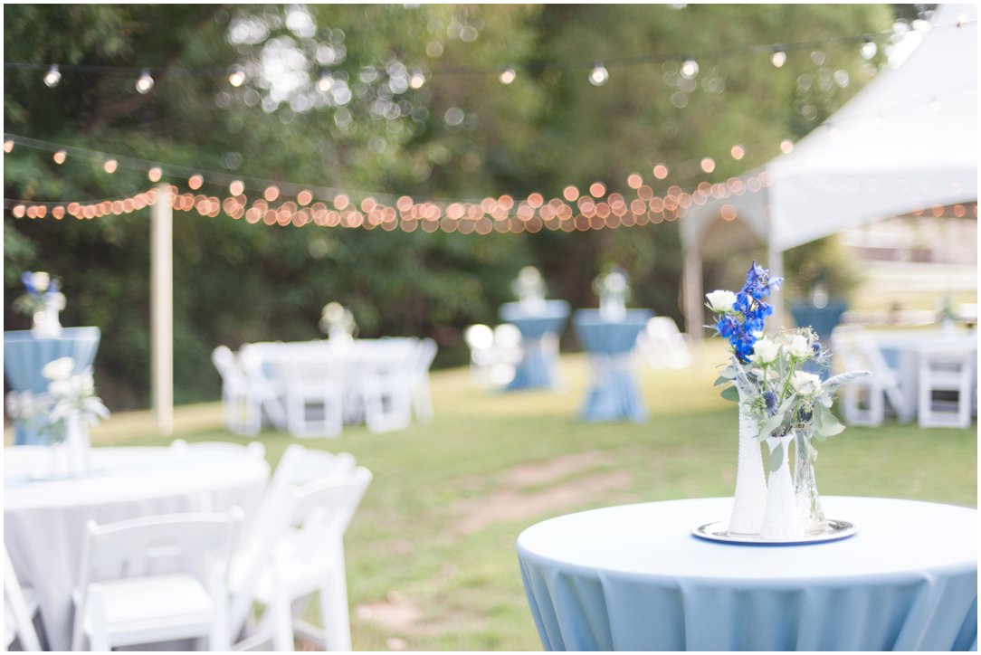 reception table