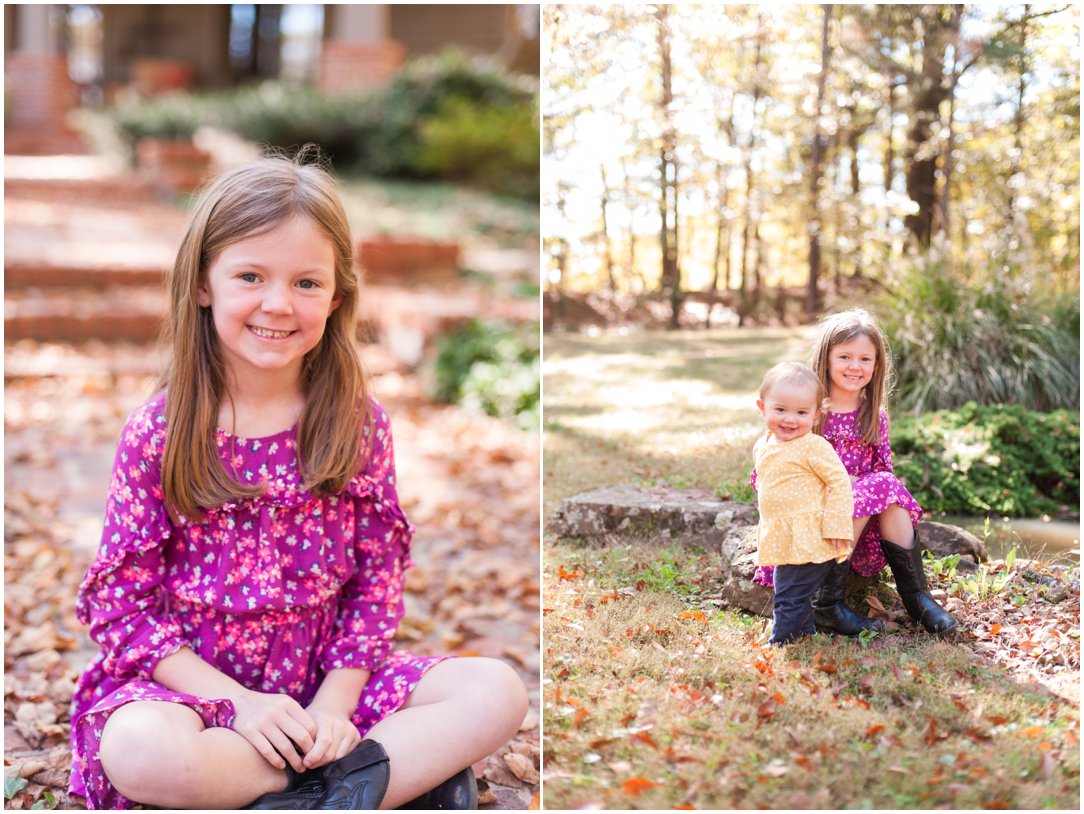 little girl and little girl with sister