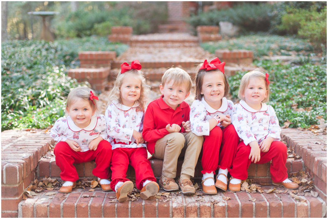 Fall Mini Sessions 2019 kids in red