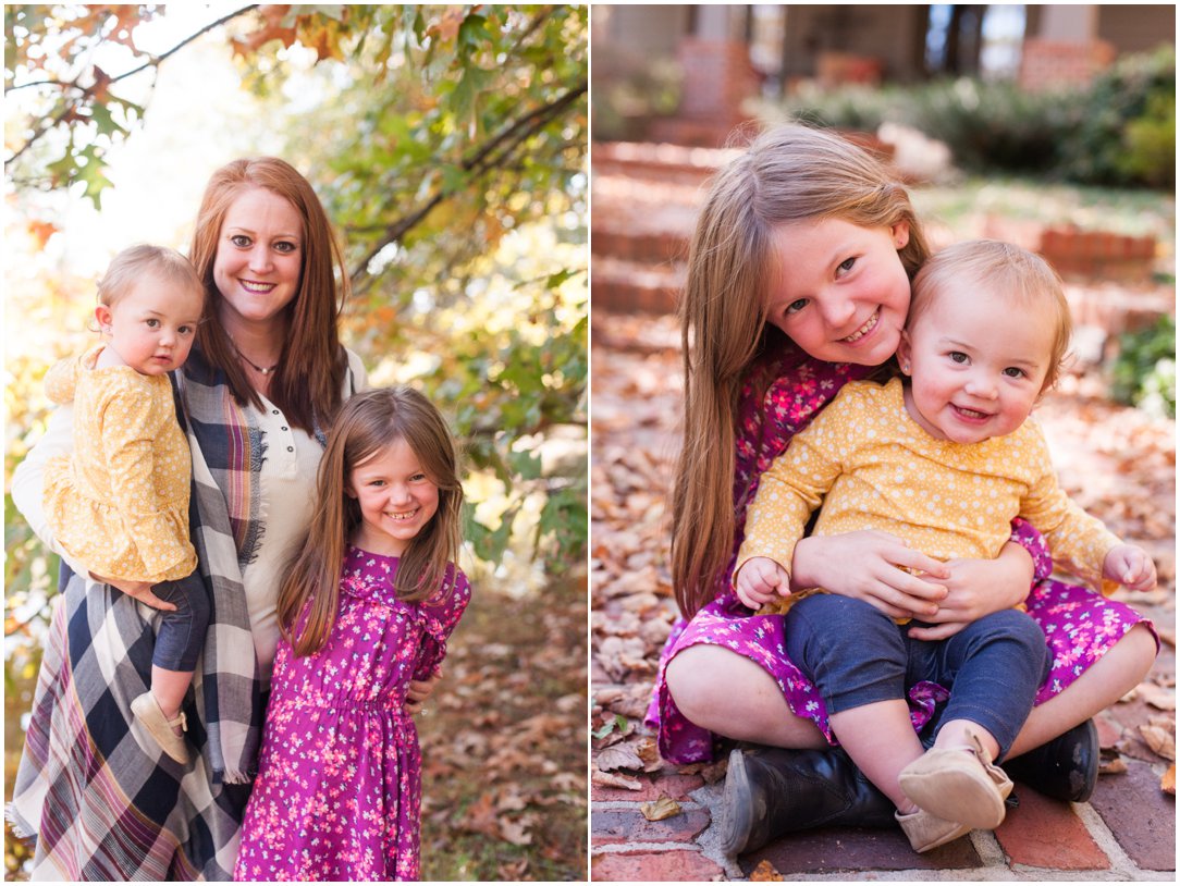 Fall Mini Sessions 2019 family in fall