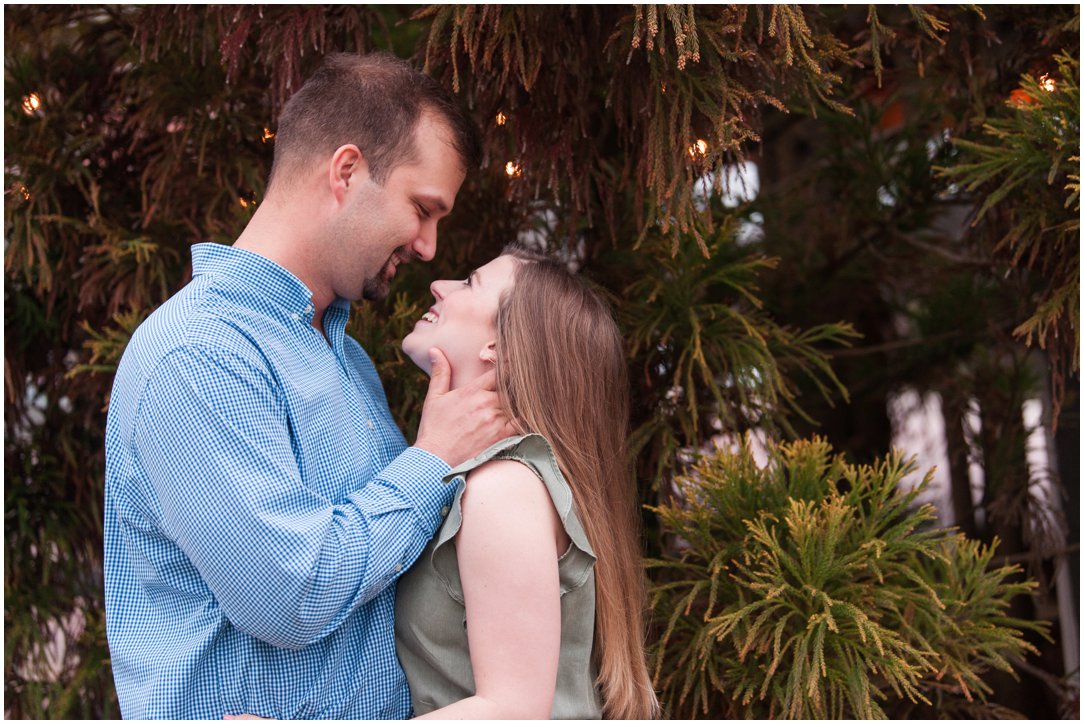 couple looking at each other