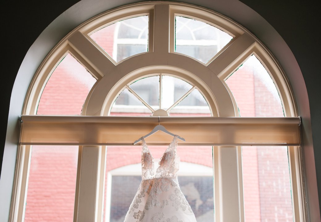 Bridal Boutique 2020 dress in window