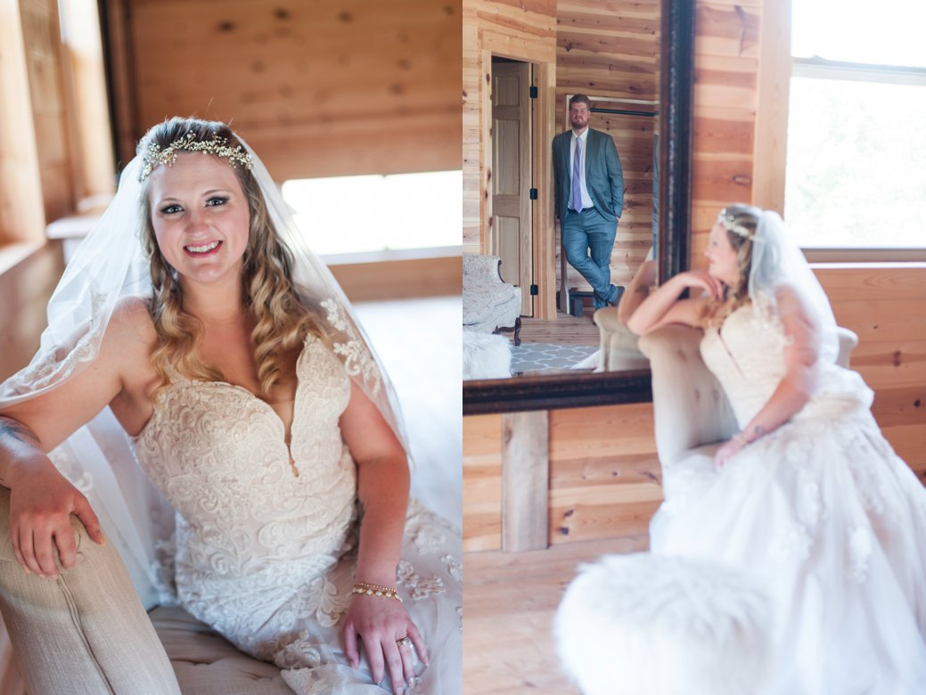 bride in bridal suite