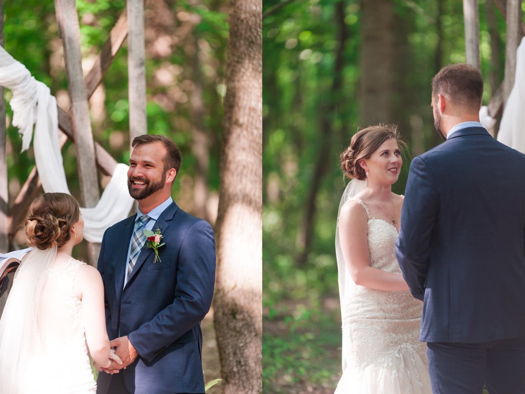 couple exchanging rings