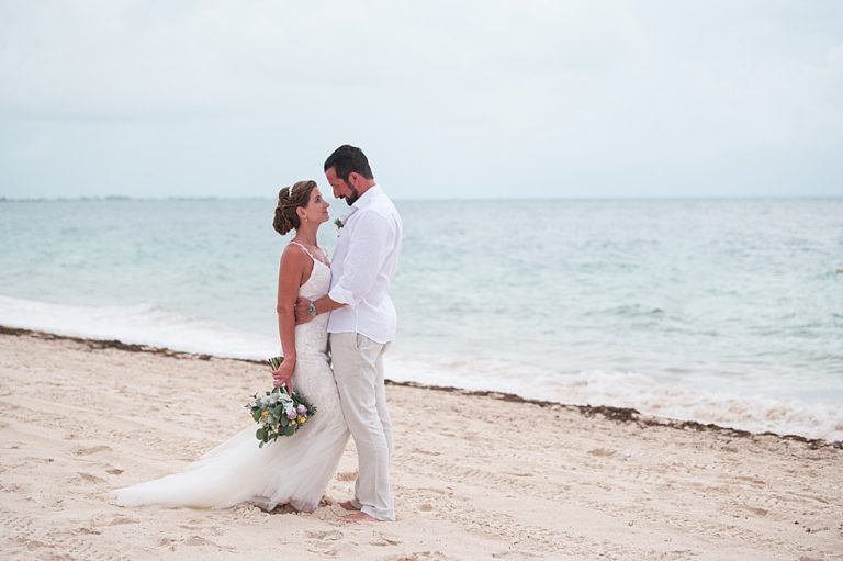 wedding in Cancun Mexico on beach