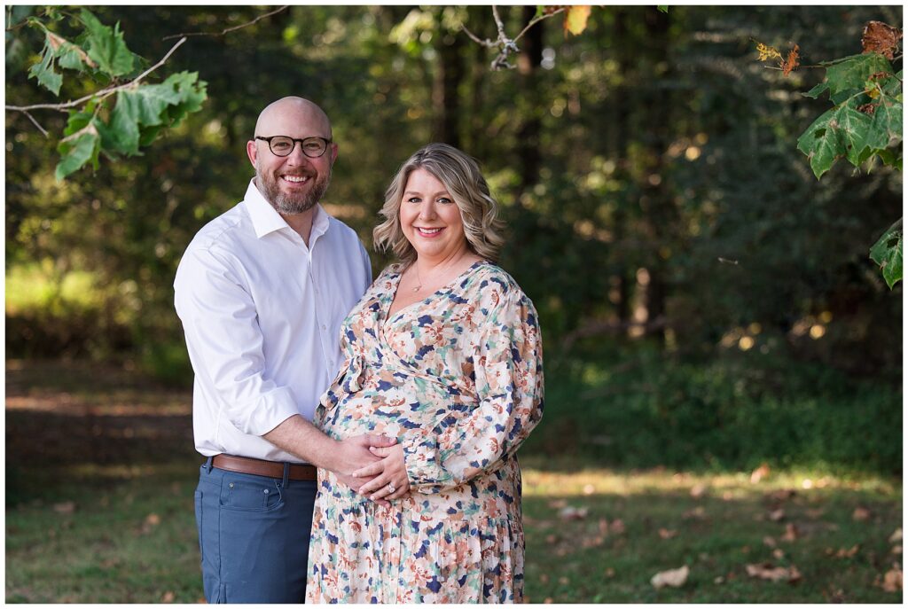 Couple maternity session