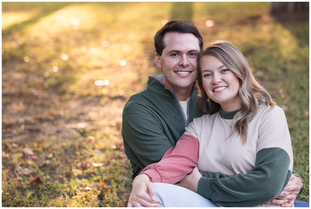 Savannah and Tyler portraits from engagement session.