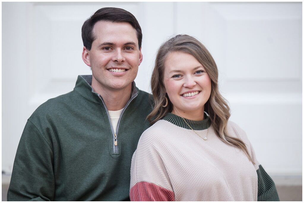 Savannah and Tyler portraits from engagement session.